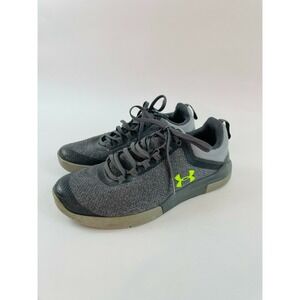 Under armour Shoes Women's Size 7 Gray Lace Up 4501317875 Pull Loops Sneaker